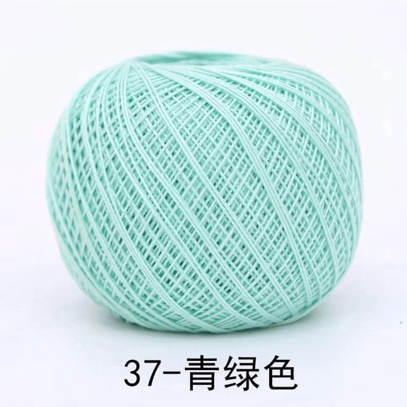 suxuMhao Thin Yarn,8#Lace thread, 50g 1 roll, Long-Staple Cotton Yarn for Handcrafts, Knitting Small Items, Soft & Anti-Pilling, Fade-Resistant,Ideal for DIY Projects,light blue
