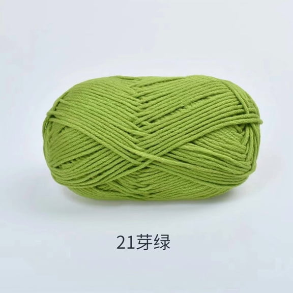 suxuMhao Worsted Weight Yarn, hand-knitting No. 2 yarnYarn Acrylic -100g, 1 Roll, acrylic fibers,Can weave Ideal for Scarves, Hats, Coats & Bags, Easy to Knit for Beginners,green