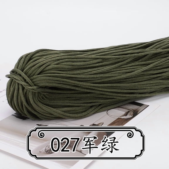 suxuMhao Yarn Bulk, 200g 1 roll, Hollow yarn, Ply Polypropylene Fiber, Normal Linear Density - Ideal for Hats, Gift Bag Handles, Rugs, Colorful & Anti-Pilling Craft Yarn,dark green