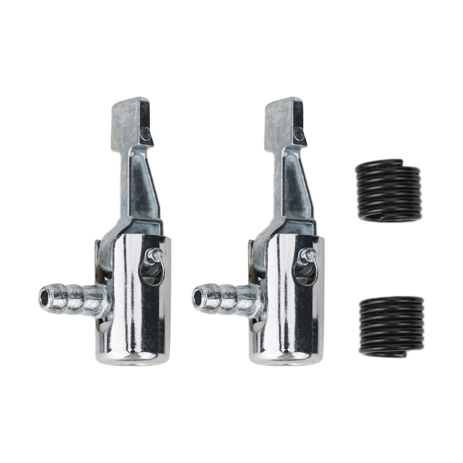 suyin 1/2Pcs 6Mm Air Tire Chuck Inflator Pump Hose Adapter Valve