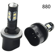 suyin 2Pcs 880 Led Car Fog Light Bulb Drl 6000K White High Power 890 892 893 899 Headlight Bulbs Auto Driving Headlamp Lamps