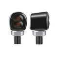suyin 2X Led Motorcycle Turn Signal Indicator Amber Blinker Light Mini