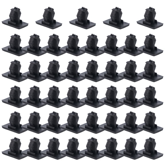suyin 40Pcs Rocker Molding Panel Clips Fit For Dodge Charger Magnum For Chrysler 300 2005-2010 1Ba41Ax1Aa 1Ba41Ax1-Aa