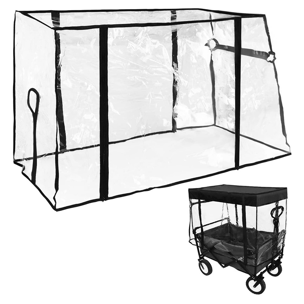 suyin Camping Trolley Rain Cover Garden Picnic Wagon Stroller Cart