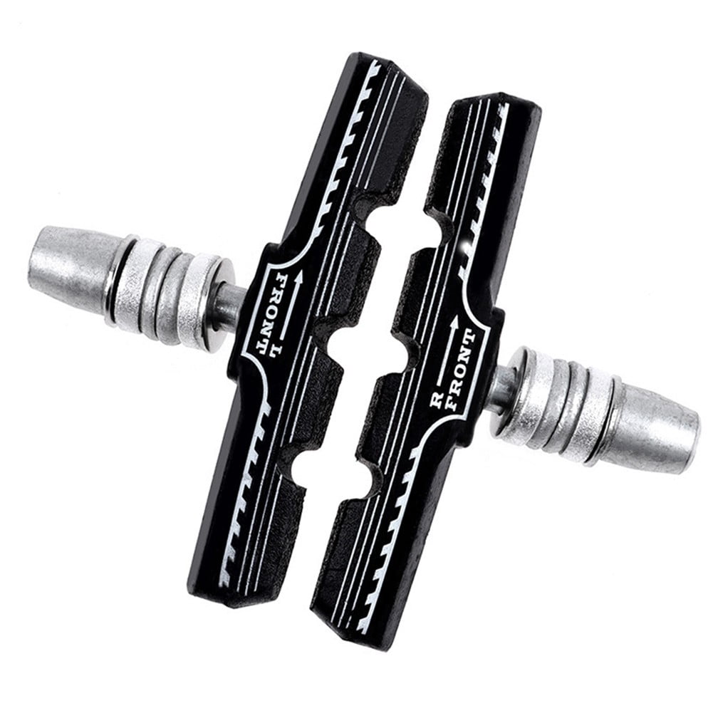 V-Brake Pads For Bikes - 1 Or 2 Pairs, Fits Shimano, BMX, Road, MTB Bicycles