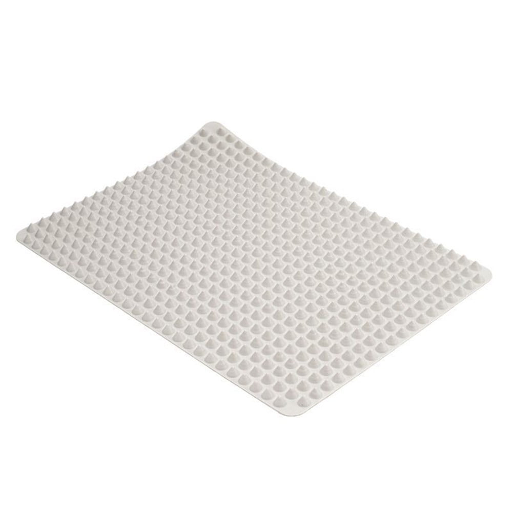 suyin Pyramid Silicone Mat High Temperature Resistant Oven Mat Bbq