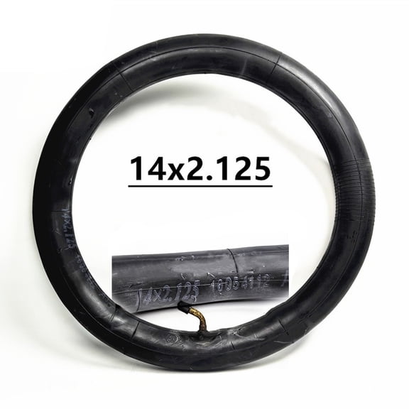 suyin Tube Inner Tube 14X2 125 Practical Rubber Wheelbarrow Bicycle Electric Bike Metal Bent Valve For Electric Bike