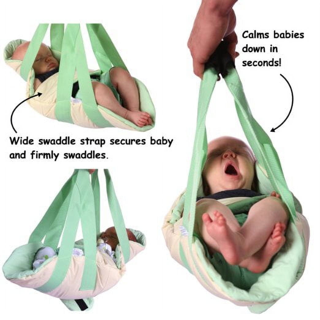 swaddle swing the portable baby swing a baby swaddle and baby swing combined