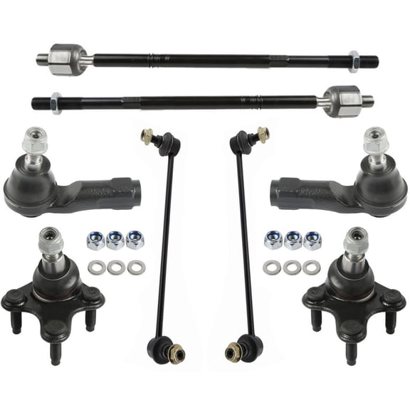 swagen for Atlas 2018-2022 Front Lower Ball Joints & Tie Rods (Left & Right) - 100% for Fit & Easy Mounting