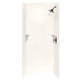 thumbnail image 1 of swan solid surface 72.5'' x 36'' x 36'' three panel shower wall, 1 of 7