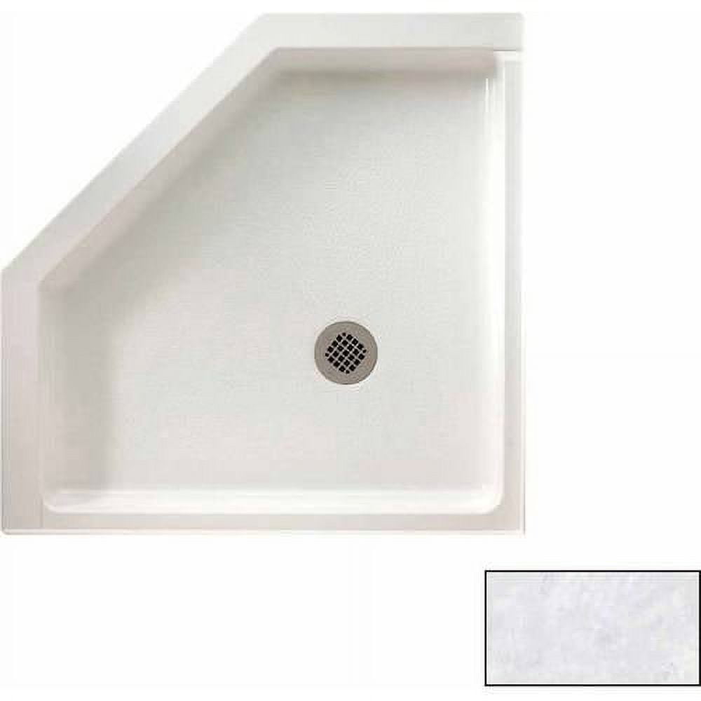 swan ss36neo010 36" x 36" swanstone shower base (drain included
