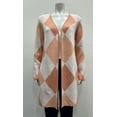 thumbnail image 1 of sweater , By Design , peach combo , XL, 1 of 1