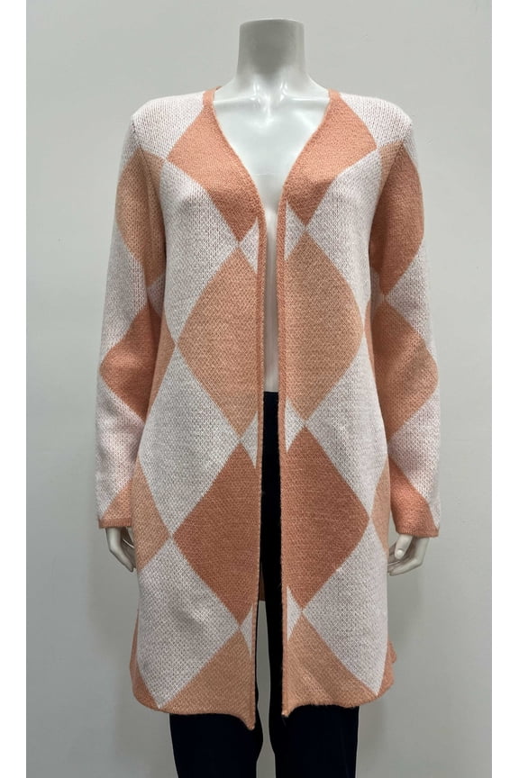 sweater , By Design , peach combo , XL