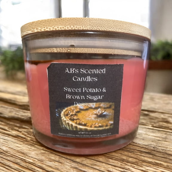 sweet potato & brown sugar dessert Scented Candles