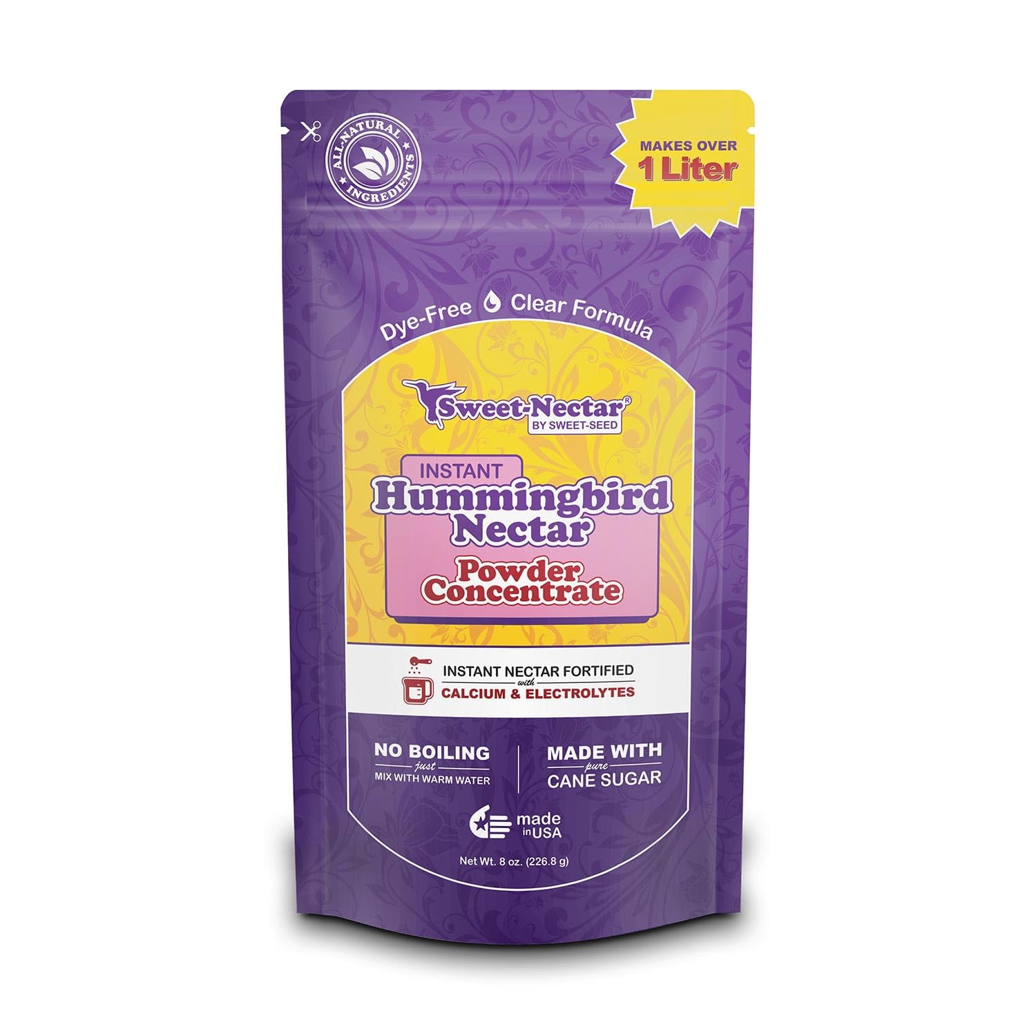 sweetseed Hummingbird Nectar (8oz), MMF7 Instant Powder Concentrate