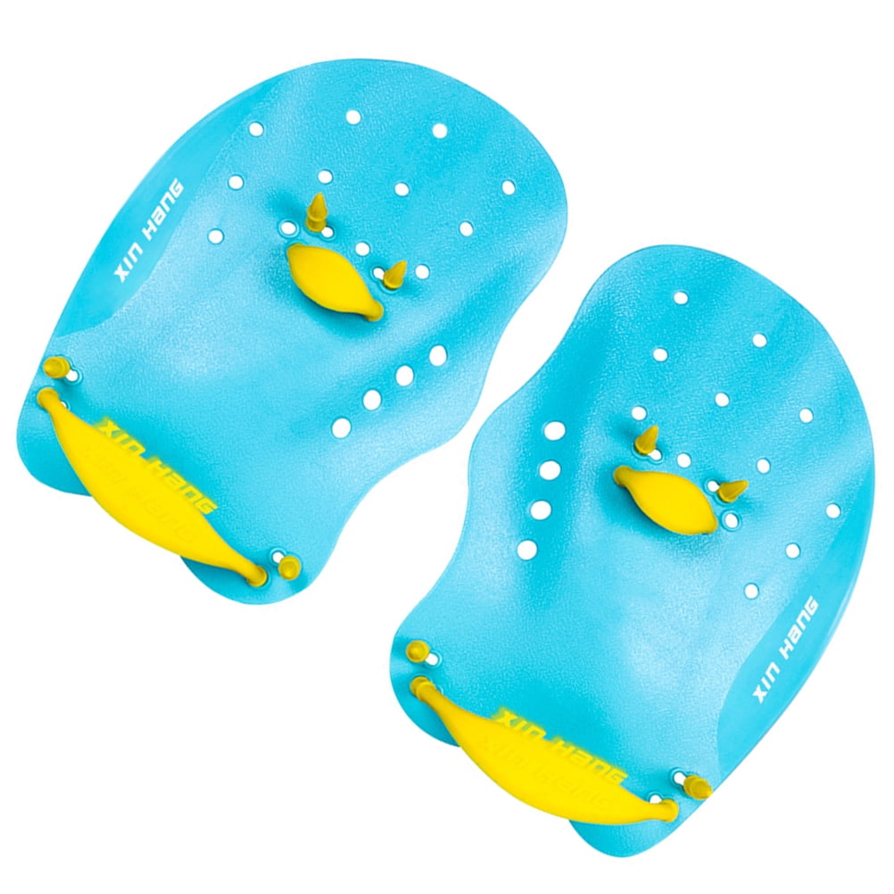 swim paddles 1 Pair of Training Swim bed Gloves Swim Paddling Palm