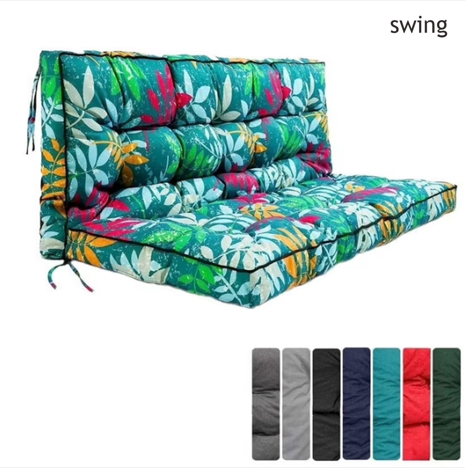 swing Porch Swing Cushions,Swing Replacement Cushions,Waterproof Porch ...