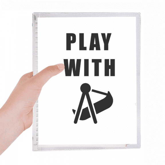 swing game notebook loose diary refillable journal statiry