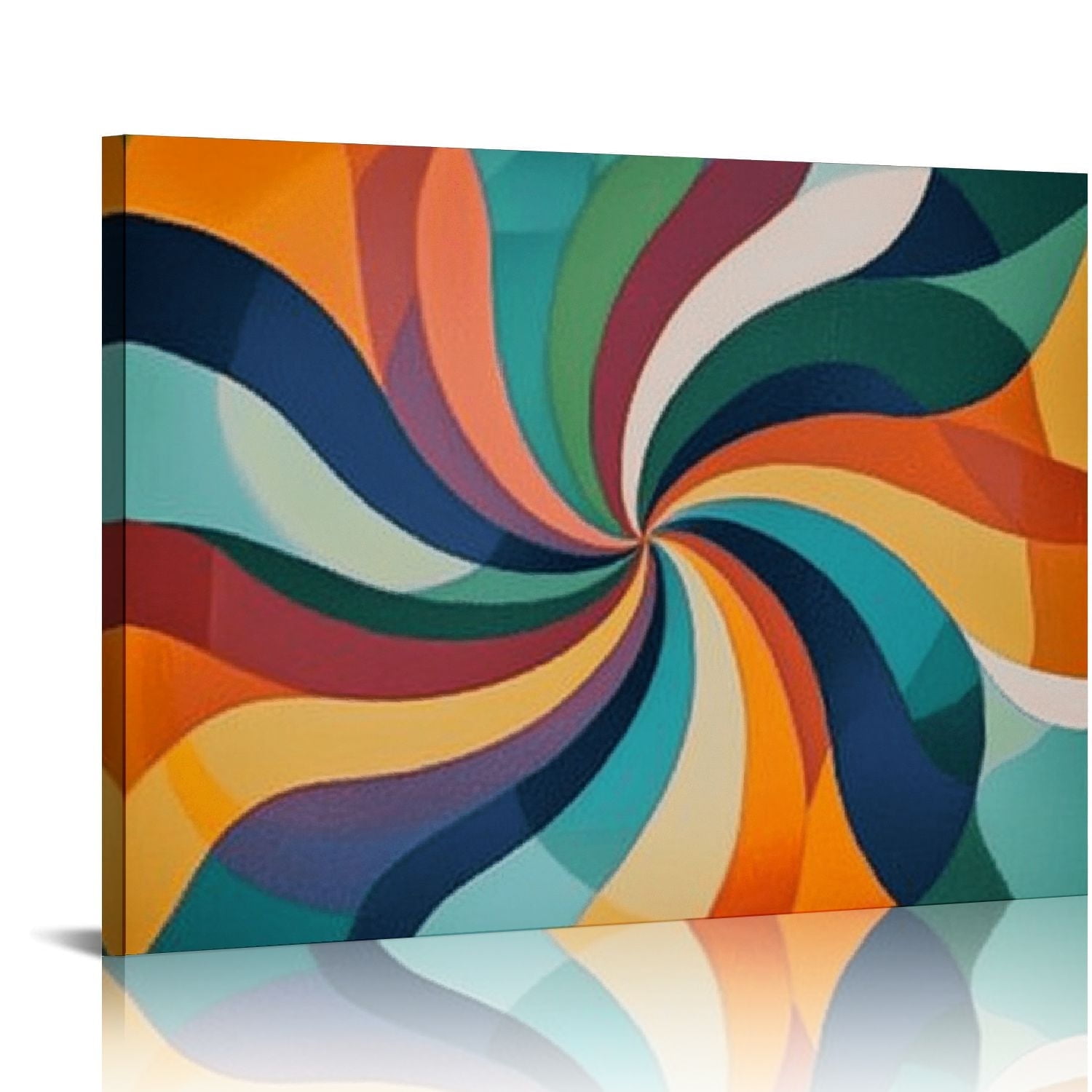 HomeSense Kaleidoscope Abstract Canvas