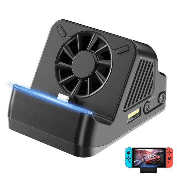 Game Console Charging Dock Type-c To HDMI Adapter TV, Portable Charging Base for Switch-Black