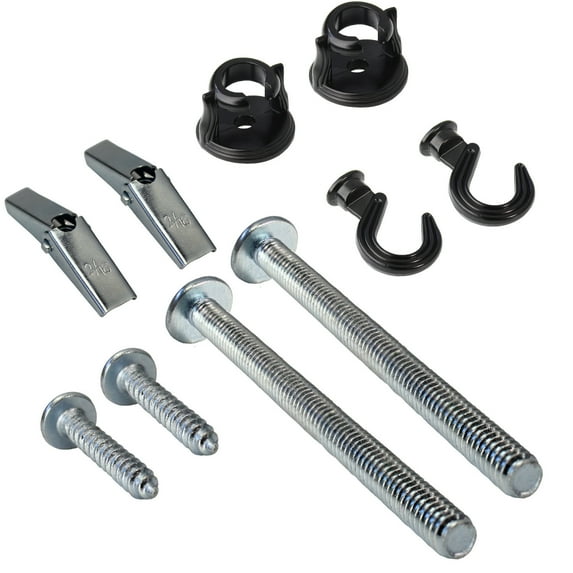 swivel hook 2 pack White