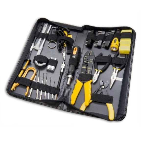 syba 58 pieces computer tool kit with slim zipped case