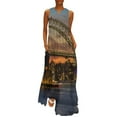 sydney opera house and harbour bridge Long Dress Evening dresses