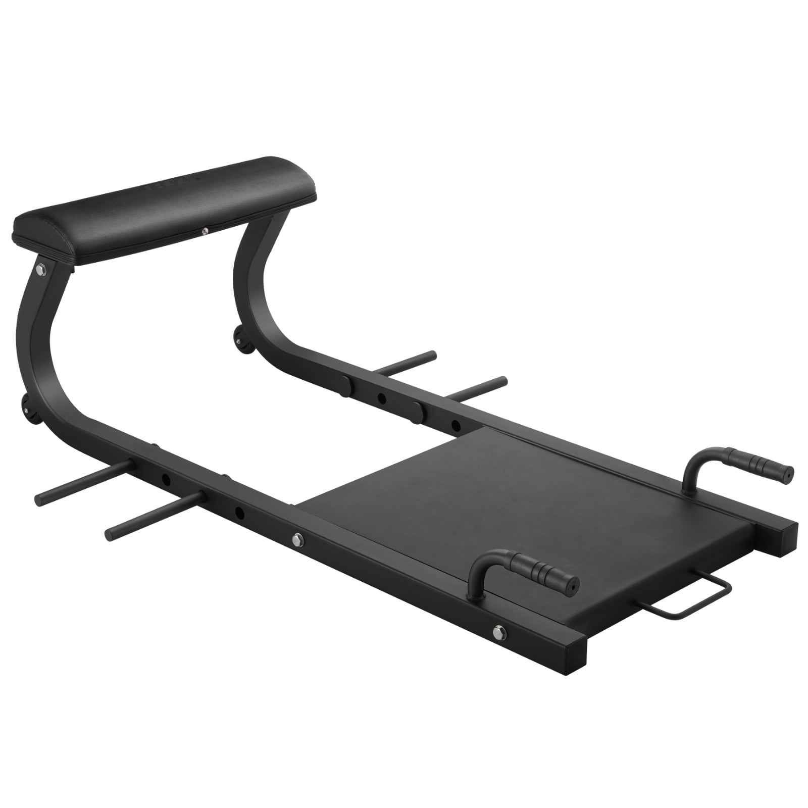 GMWD Hip Thrust Machine, Plate-Loaded Glute Bridge Machine, Heavy Duty  Glute Drive with Weight Holder for Glute Muscles Building and Butt Shaping