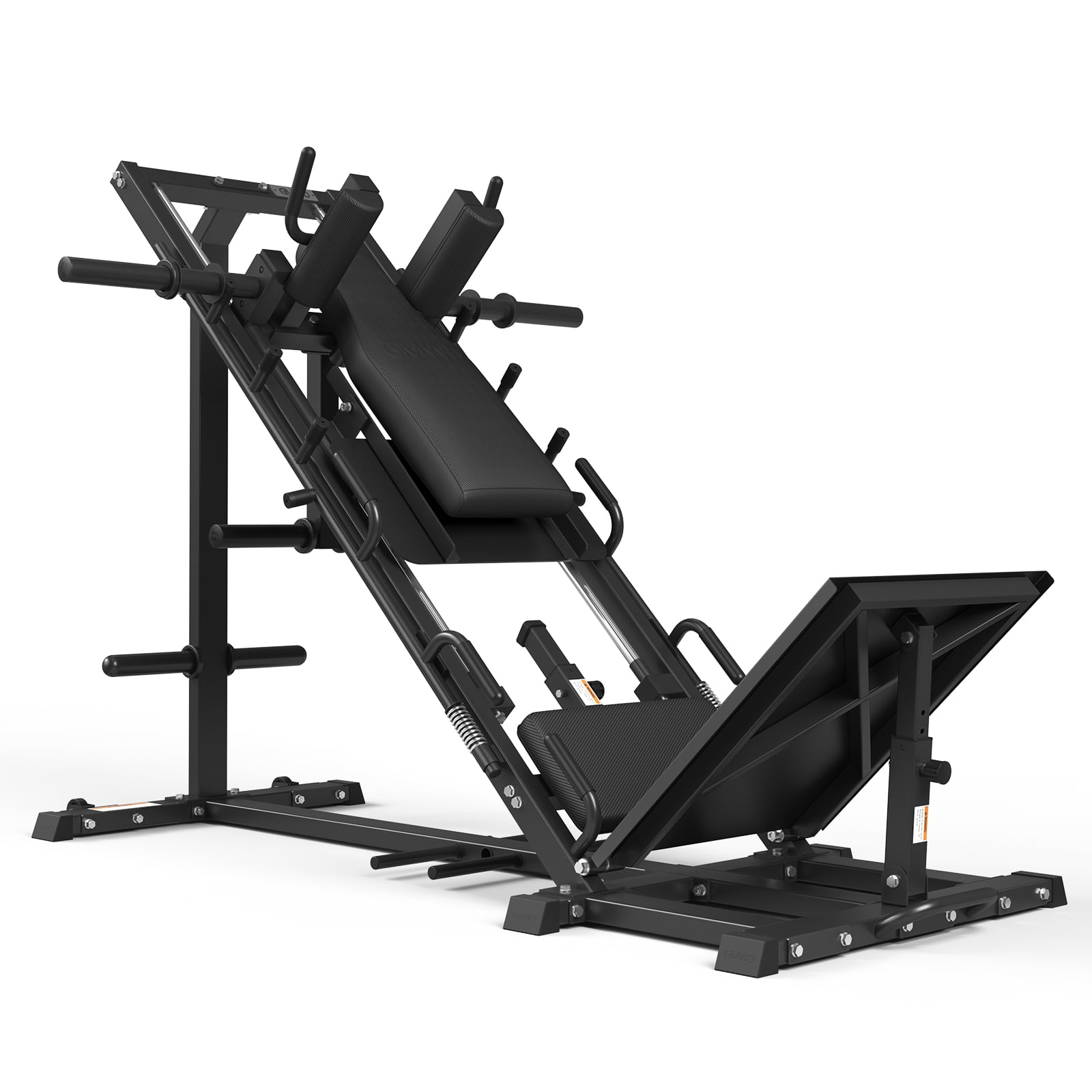 syedee Leg Press Hack Squat Machine Leg Exercise Machine with Linear Bearing Lower Body Special with Weight Storage for Quads Hamstring Glutes