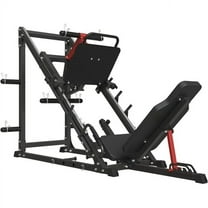 syedee Leg Press Machine , 2000LBS Weight Capacity Adjustable Leg Machine with Resistance Band Pegs and Plate Storages, Workout Equipment for Strength Training
