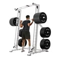 thumbnail image 1 of syedee Smith Machine Home Gym, Power Rack Cage with Linear Bearing,Commercial Grade(White), 1 of 9