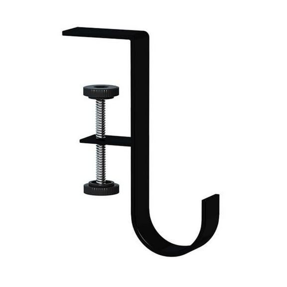 syligr 1 PCS Adjustable Fireplace Mantel Hanger Hook for Stockings Garland Decor, Heavy Duty No Screw Brick Clip for Right Angle Corners (0.6"-2.5"),Double Hook for Christmas Holiday Home Decoration