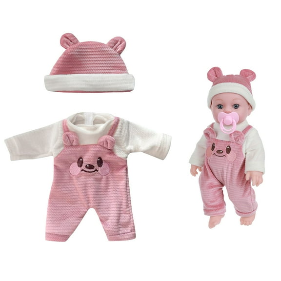 syligr 12-Inch Baby Doll Clothes,Soft Bodysuits Outfits for Baby Dolls, Girl Doll Accessories Clothing Set, Pretend Play Toys Accessories,Great Christmas Birthday Gift for Kids Ages 2+