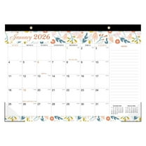 syligr 18-Month 2026-2027 Wall and Desk Calendar 12x17 Inch Large Format Planner with Dual-Use Display, Home Office Organization Calendar for Scheduling, Big Monthly Grid Layout for Family Planning