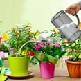 thumbnail image 1 of syligr 1L Plastic Watering Can Gardening Tool Long Spout Watering Pot for Indoor Outdoor Plants Flowers Home Garden Use Lightweight and Easy to Use Essential Garden Accessory, 1 of 4