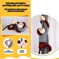 thumbnail image 1 of syligr 20Inch Long Arm Monkey Plush Toy for Children 3+, Soft Stuffed Animal with Hanger, Home Decor or Gift for Friends, Cotton Multicolor Options, 20 Inch, Holiday Party Gift for Monkey Fans, 1 of 6