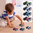 thumbnail image 1 of syligr 4PC Double-Sided Friction Stunt Cars: Flip Shockproof Inertia Vehicles with 360° Rotation, Pull Back Powered Toys for Toddlers, Stunt Flip Inertia Play Cars,Toys Gifts for 3-8 Year Old Boys, 1 of 9