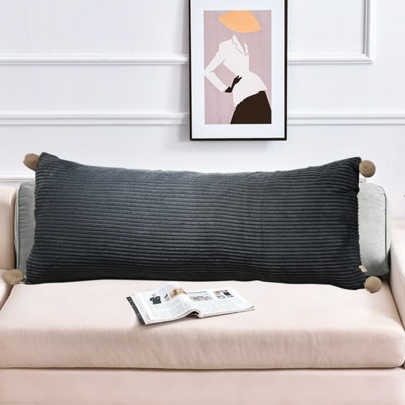 syligr Cool Body Pillows with Cover, Memory Foam Full Pillows Pillowcase, Zipper Type Ultra Soft Body Pillow for Sleeping