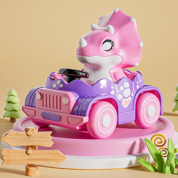 syligr Dinosaur Inertia Toy Car with Creative Design - Pull Back and Go Function for Indoor and Outdoor Play Bright Colors for Kids Ages 3+ Great for Parent Child Interaction and Party Favors