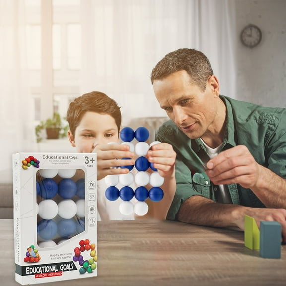 syligr Fidget Stress Relief Balls for Kids Adults Ages 3+ Sensory Toys 20 Pcs Plastic Multicolor 1 Inch Bendable Travel Puzzle Toys for Anxiety Focus Party Favors Stocking Stuffers