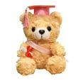 thumbnail image 1 of syligr Graduation Cap Bear Stuffed Animal 7 Inch, Class of 2026 Plush Toy with Mortarboard, Soft Fluffy Doll for High School College Graduate, Keepsake Celebration Souvenir, Office Desk Decor Gift, 1 of 6