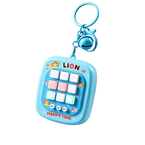 syligr Handheld Tic Tac Toe Game for Kids, Multi-Game Electronic Toy, Puzzle Game for Travel, Fidget Sensory Play, Educational Toy for Preschool, Christmas Birthday Gift for Boys Girls, Ages 3+