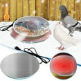 thumbnail image 1 of syligr Heated Base for Poultry Waterer with Thermostatic Control, Freeze Protection Warming Plate for Chicken Coop, Bird Bath, Outdoor Animal Drinking Bowls, Winter Use All-Weather Heating Pad, 1 of 8