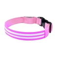 thumbnail image 1 of syligr LED Dog Collar Light Up Collar Rechargeable USB Waterproof Adjustable Night Safety Reflective Strap For Walking Pet Leash Visibility Flashing Modes Small Medium Large, 1 of 5