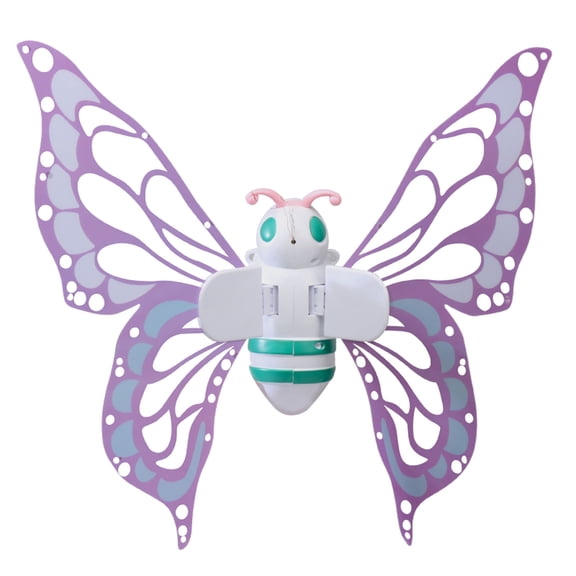 syligr Light Up Butterfly Wings for Kids 3+ Years Old, Flapping Angel Wing Back Decoration for Costume Party, Interactive Pretend Play Toy, Christmas Birthday Holiday Party Gift for Girls