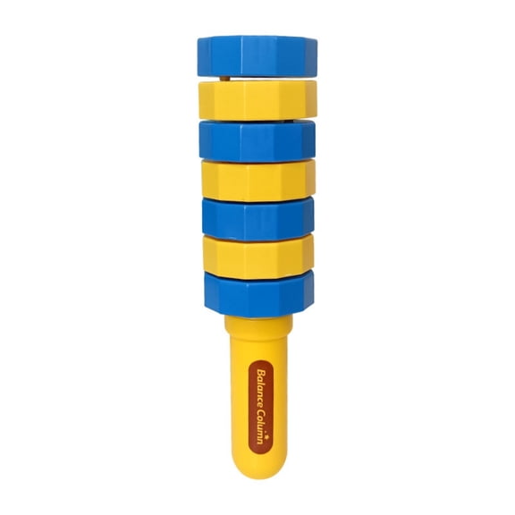 syligr Magnetic Stacking Game with 6 Magnetic Rings, Stress Relief Balance Toy for Focus Training, Family Competition Game for Kids Adults, STEM Educational Toy for Classroom Party,Gift for All Ages