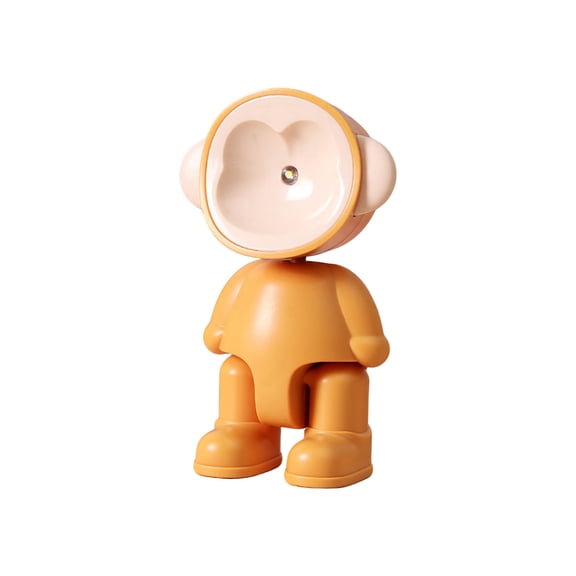 syligr Monkey Night Light Cute Animal LED Desk Lamp with Adjustable Head for Kids Bedside Nursery Decor Birthday Gift Children Room Ambiance Pet Ornament Desk Companion