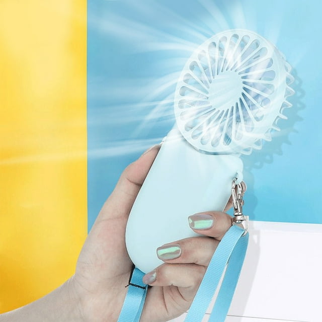 syligr Portable Folding Fan,Portable Fan Handheld Fan,With 1200mAh