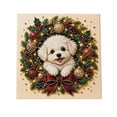 thumbnail image 1 of syligr Puppy Christmas Diamond Art for Adults, Cute Dog Christmas Pearl Art Kits, DIY Pearl Diamond Kit, Animals Bead Crafts Ornament, Xmas Party Decorations for Mantel, Unique Gift/Favors, 1 of 7