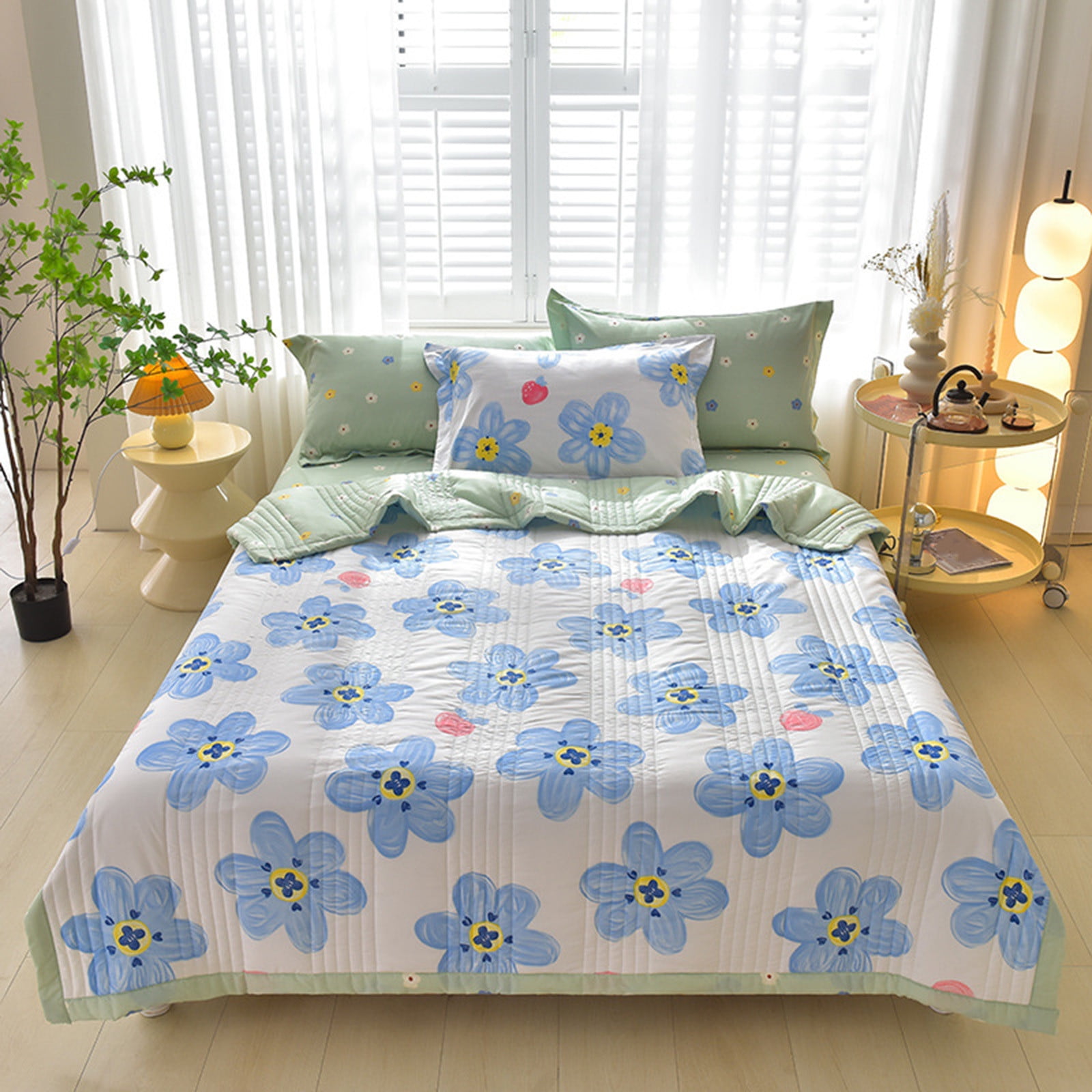 syligr Quilts for Queen Bed Light Bedspreads,Soft Bed Summer Quilt ...